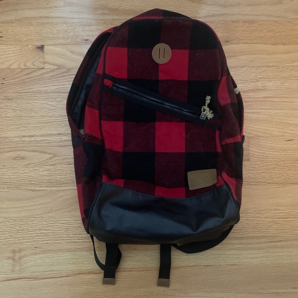 Spurling Lake Plaid Backpack